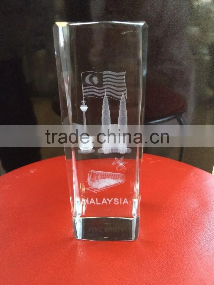Factory Supply K9 Crystal Cube JC-CC01