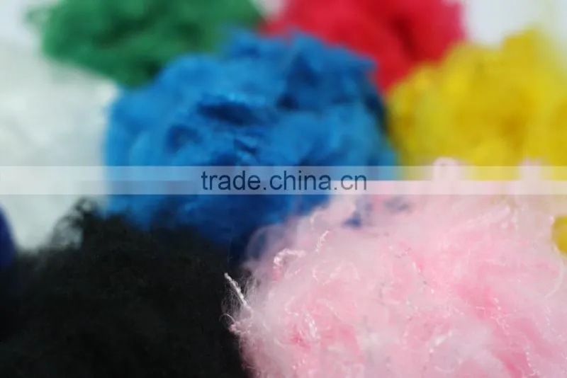 colored polyester staple fiber