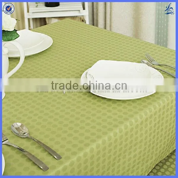polka dot cotton table cloth/table cloth designs