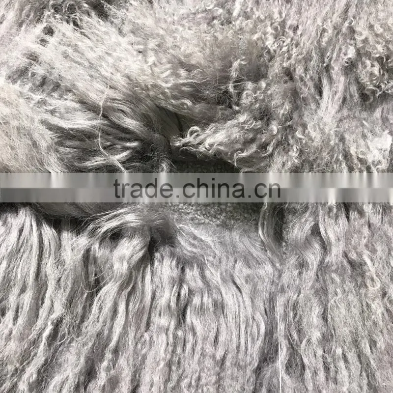 SJ087 2017 New Fashion Model Show Sheep Vest for Women
