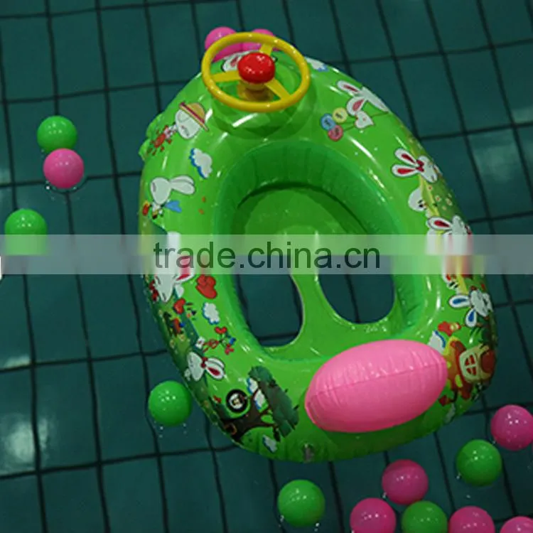 The new 2014 baby swim ring The horn car take a boat pattern by PVC inflatable boat