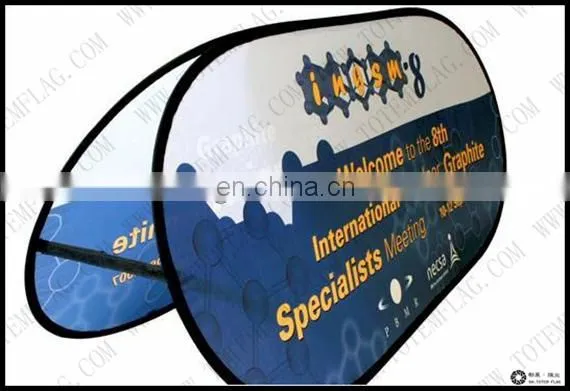 Trade Show Equipment Pop Up Banner , Banner Display