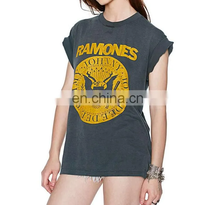 OEM Service 100 Cotton Clothing China, Nantong Manufacturer Design Women T Shirt