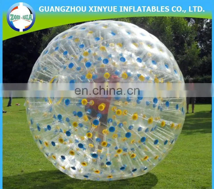 2015 super quality inflatable human baby hamster ball