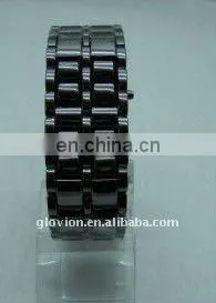 lava led watch blue led digital wach lava style mens sports led watch