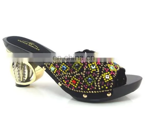 latest fashion shoes(MD015-2018) wholesale African shoes