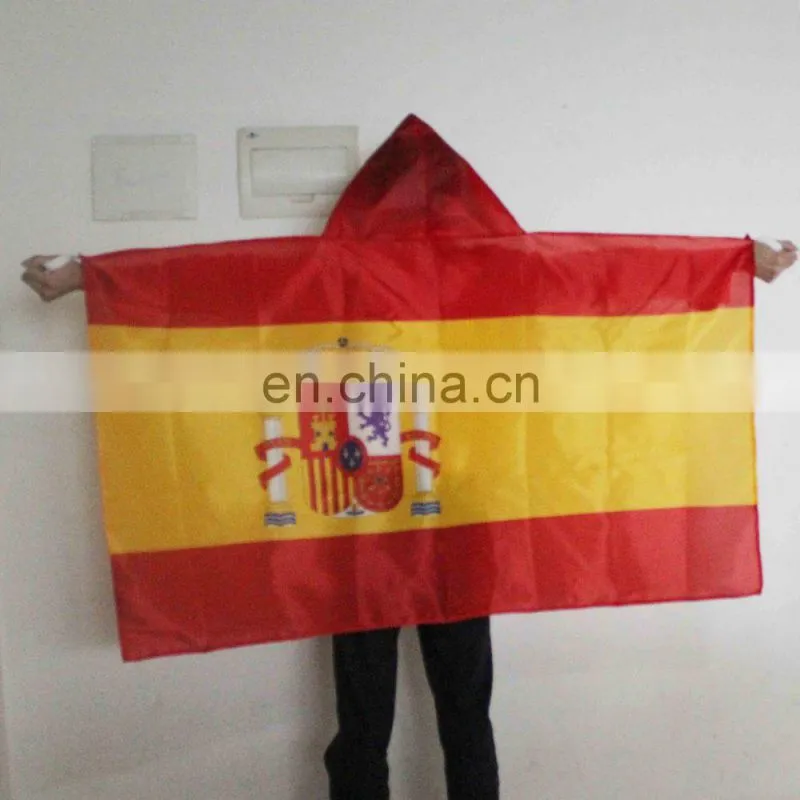 Union Jack cape flag with hood