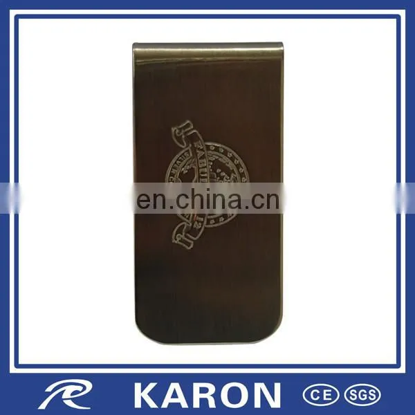 fashionable custom made belt money clip in steel