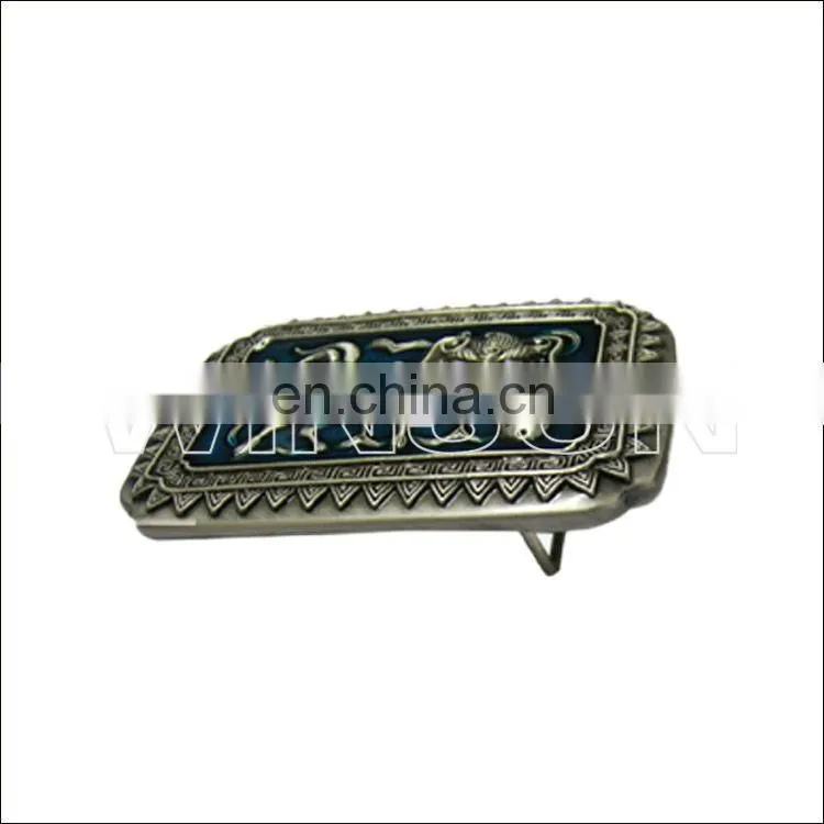 Aluminum customized belt buckle------Russia