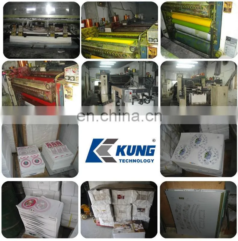 High quality printed foil paper for melamine tableware products
