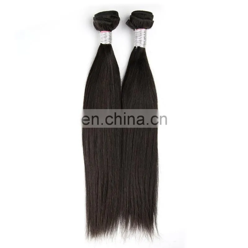 Natural Color Straight Hair 100% Virgin Unprocessed Human Hair Buyers Of Usa