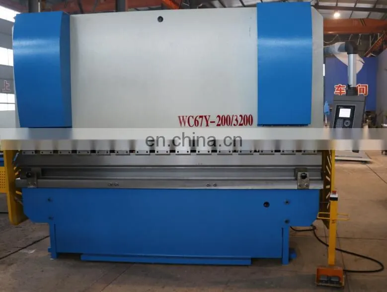 WC67K-200/3200 CNC press brake machine price cnc flat bar bending machine