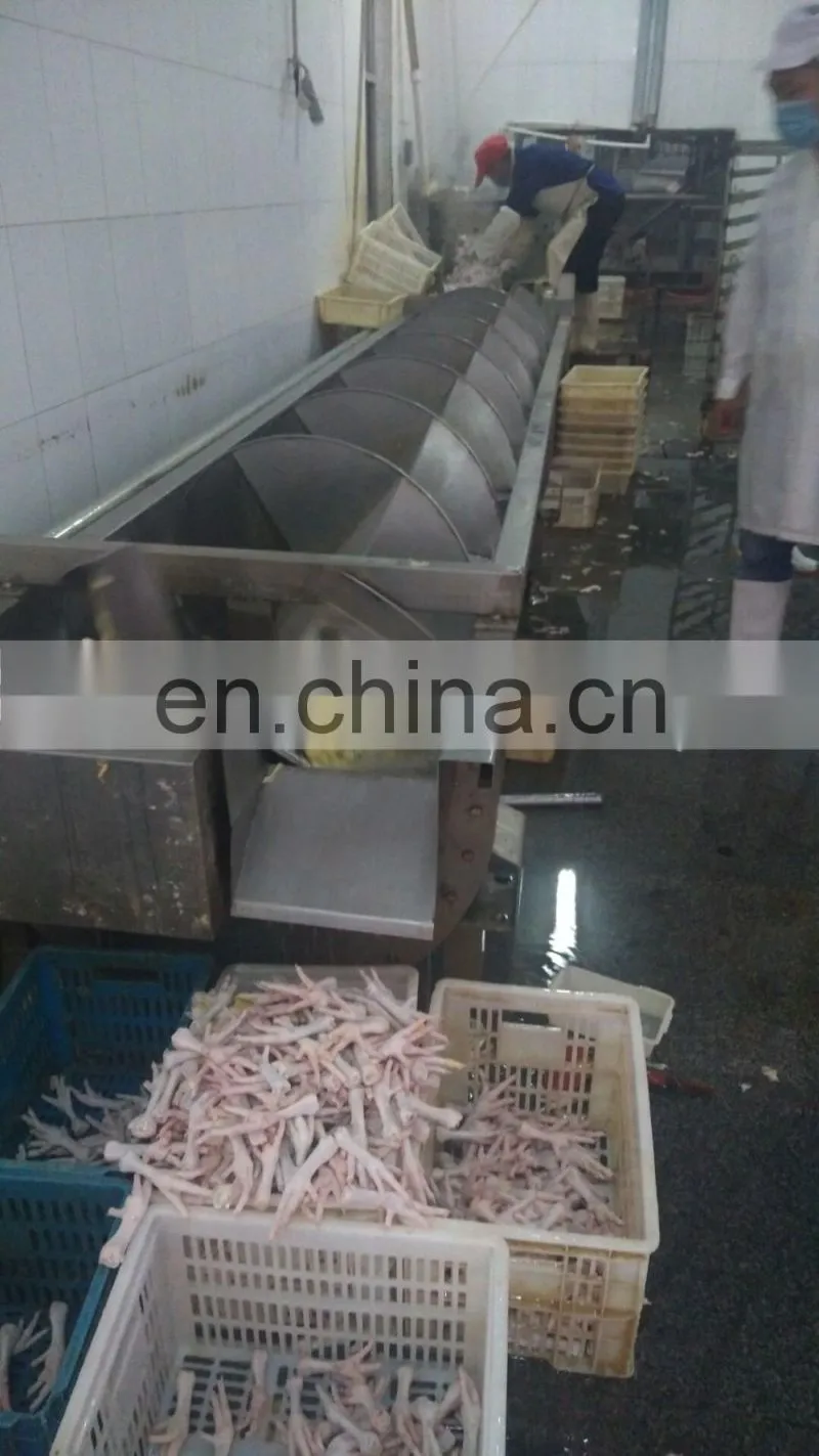 Chuangyuan TM-50 With processing 3-5 chicken /poultry plucker/chicken feather removing machine