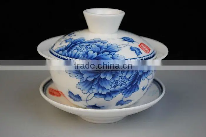 Porcelain Gongfu Teacup Gaiwan 120ml,tureen