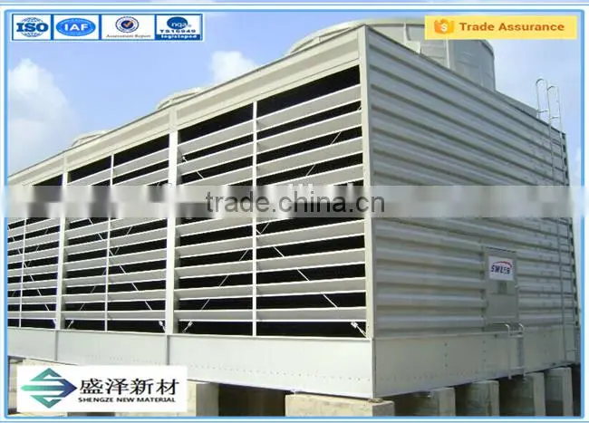 finely processed water cooling tower/ frp water treatment cooling tower