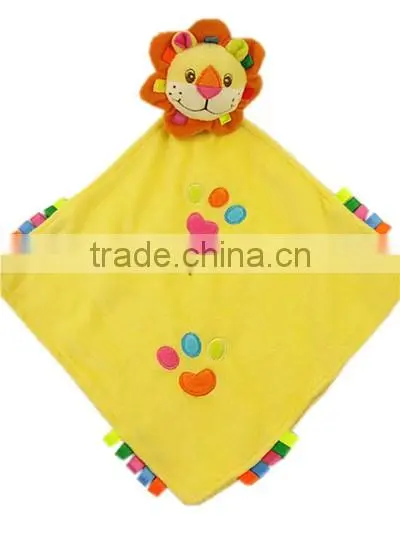 New cute lion shaped baby towel plush toy