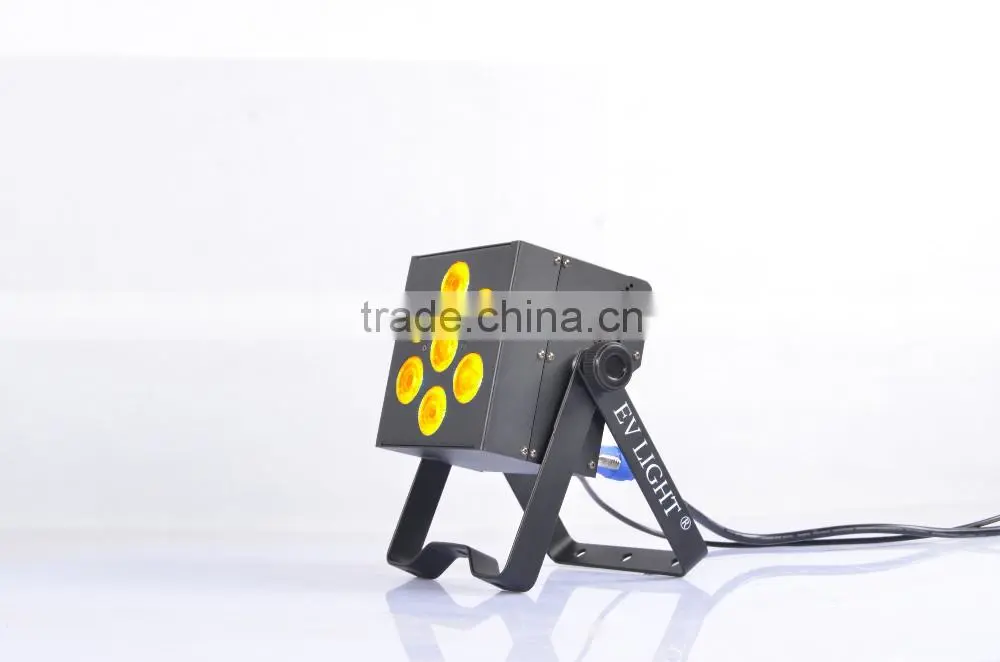 15w four in one led par light, GuangZhou dmx par light with pure color, 7pcs four in osram led