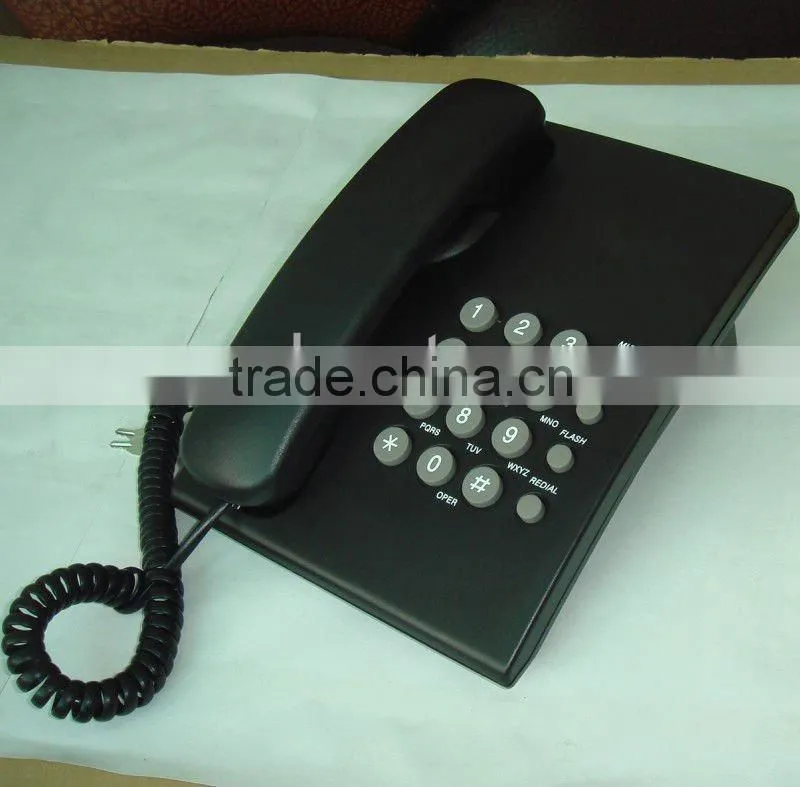basic analog desk telephone,brand telephone