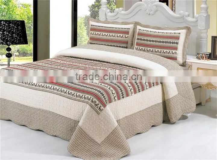 China supplier super king size bedspread animal print / best comforter