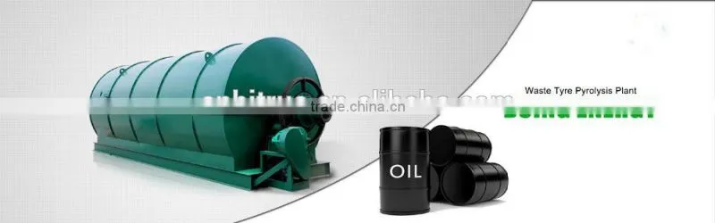 Pyrolysis plant for plastic and waste engine oil , tyre pyrolysis machine , pyrolysis reactor