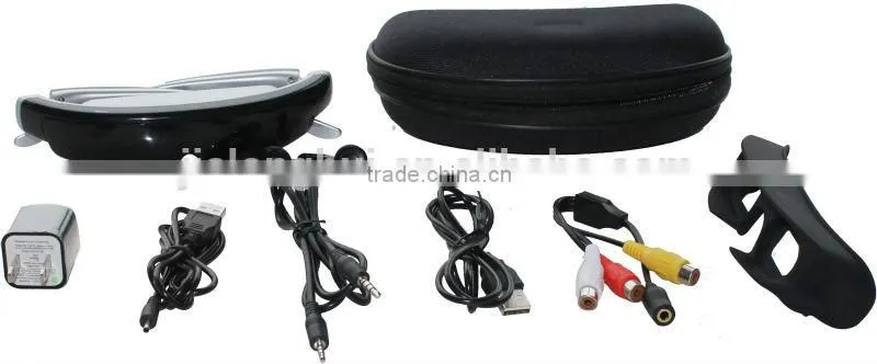 New version ! IVS-2, HD 98" 3D FPV video goggles,/glass 8G memory, support 1080P video, AV IN