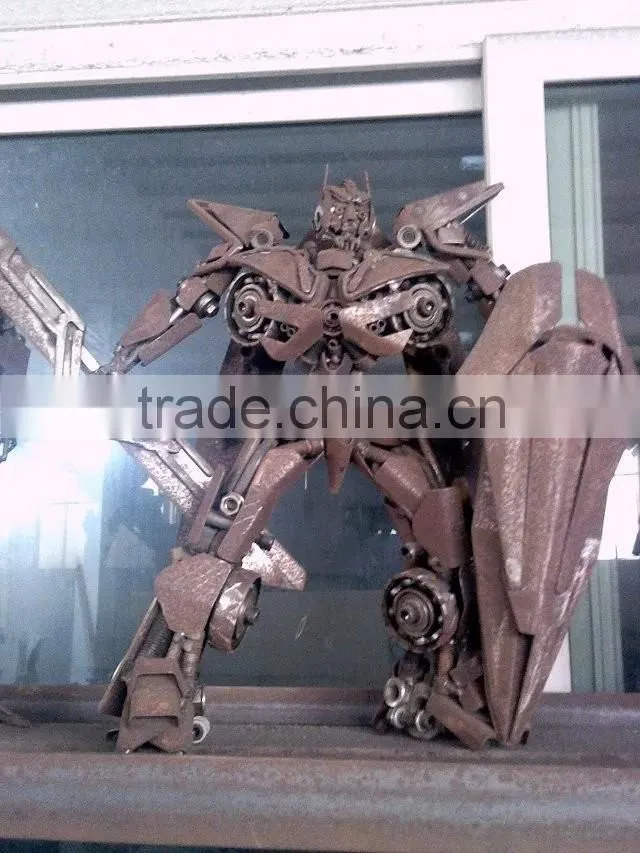 iron sculpture Sentinel Prime iron artistic decoration