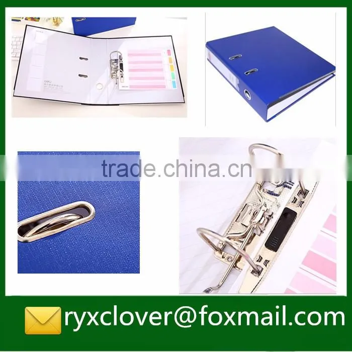 Office stationery A4 size paperboard 2 ring lever arch file folder