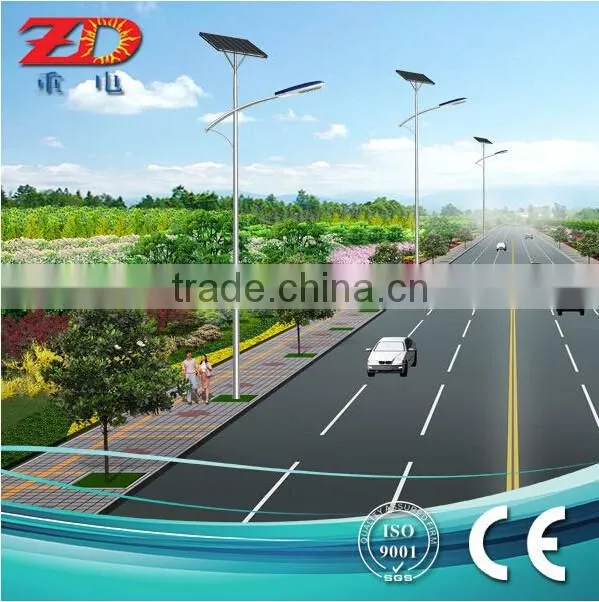 5-12m pole CE ISO approved all in one solar led street light