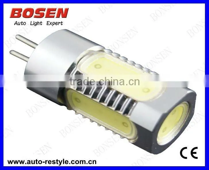 2013 new product 7.5w high power G4 lamp BOS-G4C01-7.5W