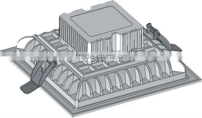 zhongshan high quality LED grille light shell