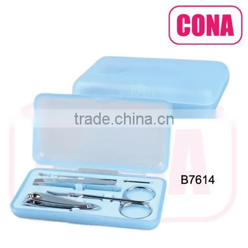 professional plastic case manicure set