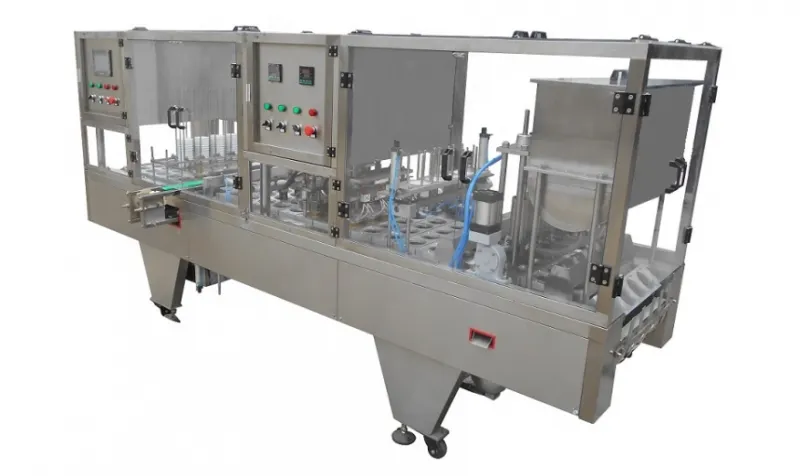 Ice Cream Cup Filling Sealing Machine