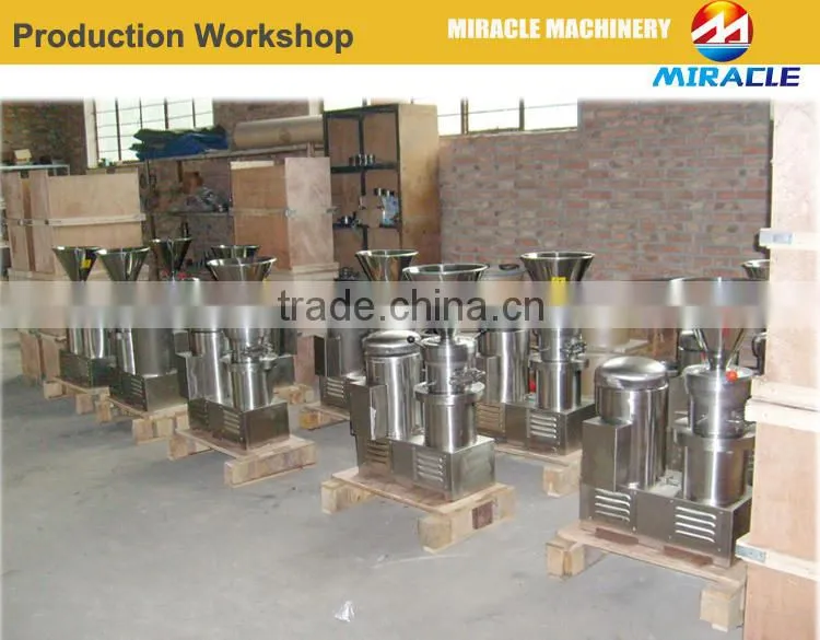 Colloid mill machine from factory, cheap price colloid mill machine for process peanut and sesame