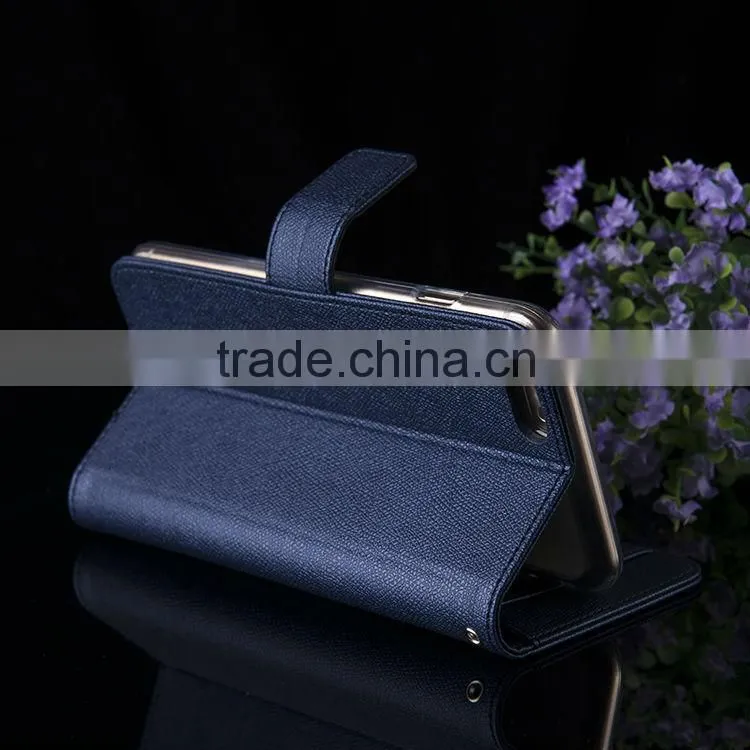 Case For Samsung Galaxy S6, China Supplier Wallet Design Cover PU Leather Mobile Phone Case For Iphone 6, 6 plus