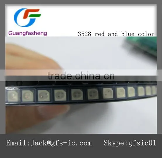 (hot sale)3528 red and blue color