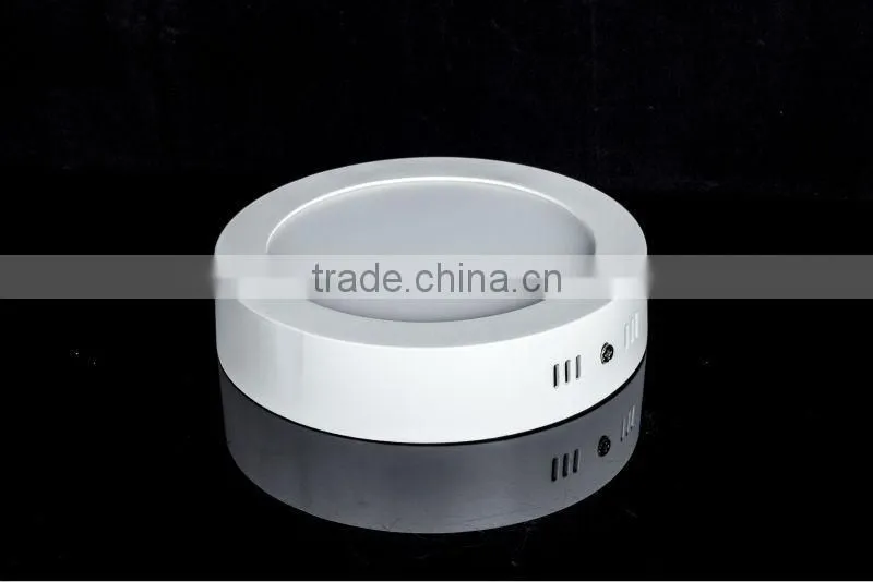 2016 best selling products 6w round led panel light surfacemounted
