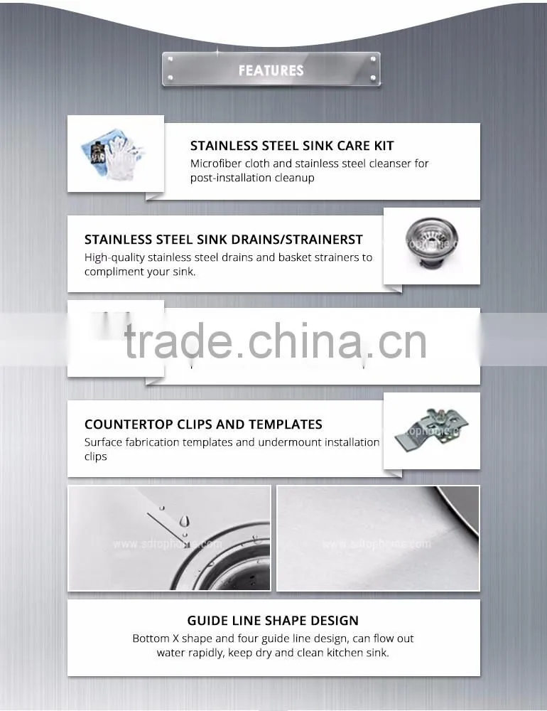 CUPC Certificate Handmade single bowl handmade sink