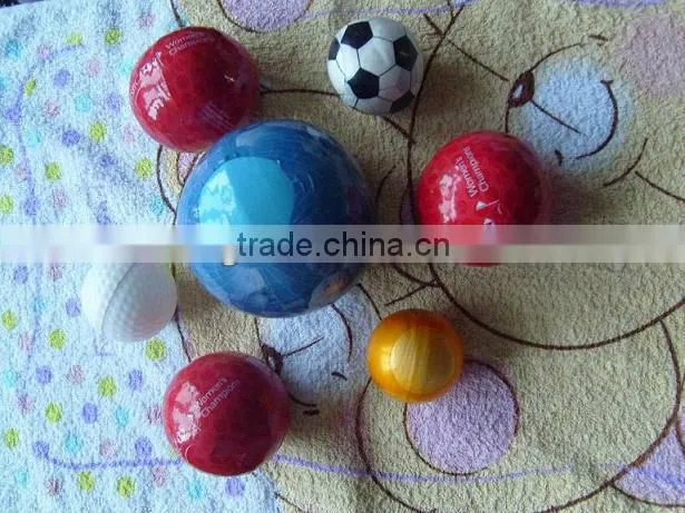 World Cup Promotion Gift-- Gillette Ball Shape Compressed Cotton Hand Towel