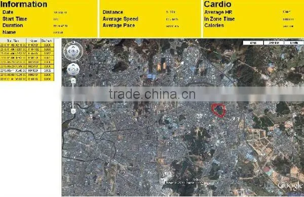 GPS watch/running watch with 5.3khz frequency ( 2012-DPO)
