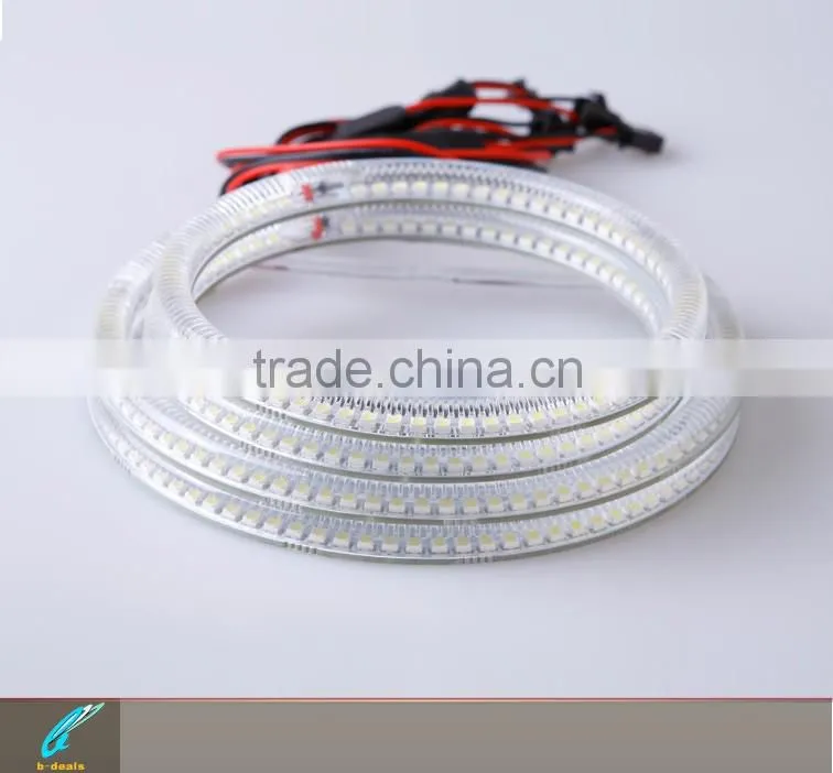 B-deals custom logo SMD Halo Ring Headlight DRL for Mitsubishi LANCER non projector