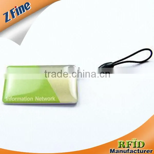 Access Control Keychain / Key Fobs with 125kHz or 13.56MHz Chips