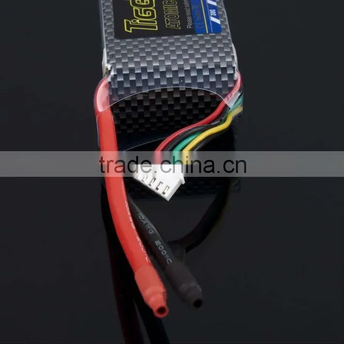 LI-PO TIGER Power Atomic-Platinum 14.8v 3500mAh 4S 60C NANO For RC