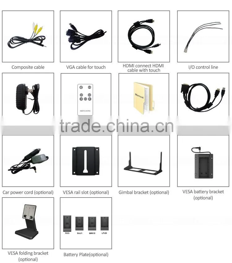 10.1 inch I/O control interface Capacitive touch screen for industry