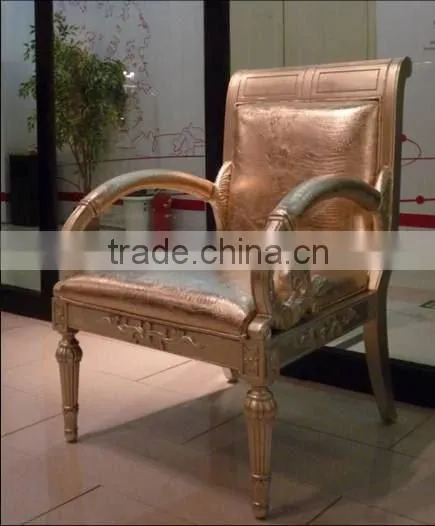 Foshan European design leather armchair office chair with guangzhou
