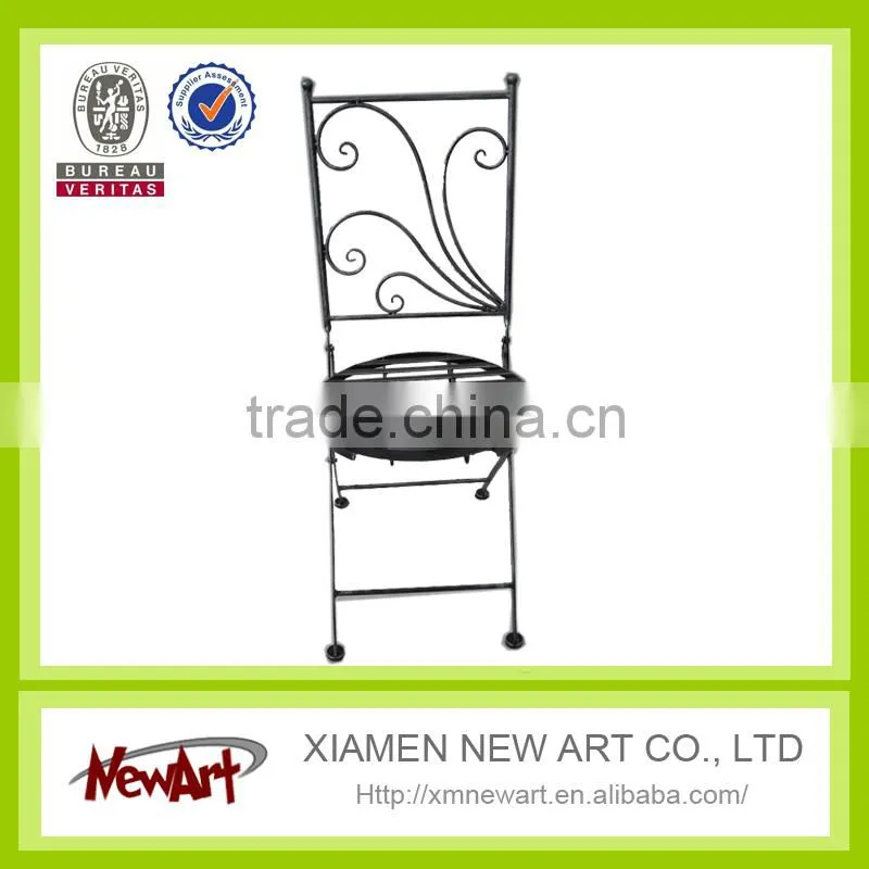 Mosaic Outdoor furniture metal folding chair