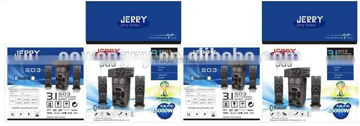 Factory selling cheap 3.1 home theater system