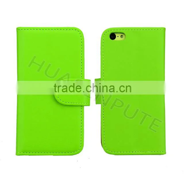 Leather Case For iPhone 5c , Flip Covers For iPhone 5c Mobile Case