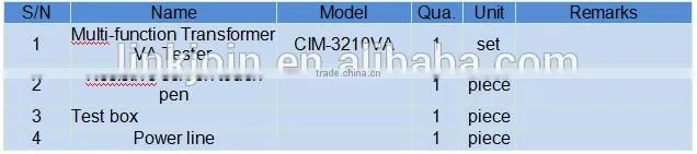 LINKJOIN CIM-3210 VA testeMulti-function mutual inductor transformer volt-ampere characteristis tester trade assurance supplier