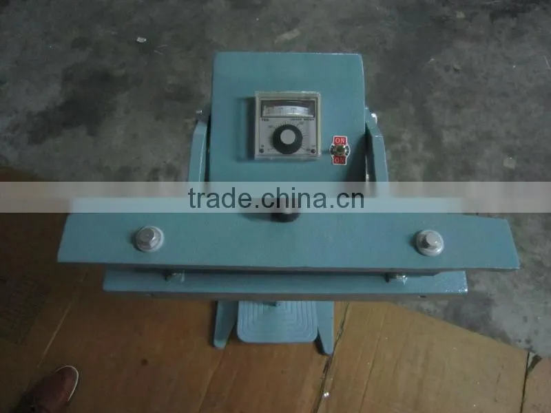 Semi-automatic direct heat pe bag sealing machine