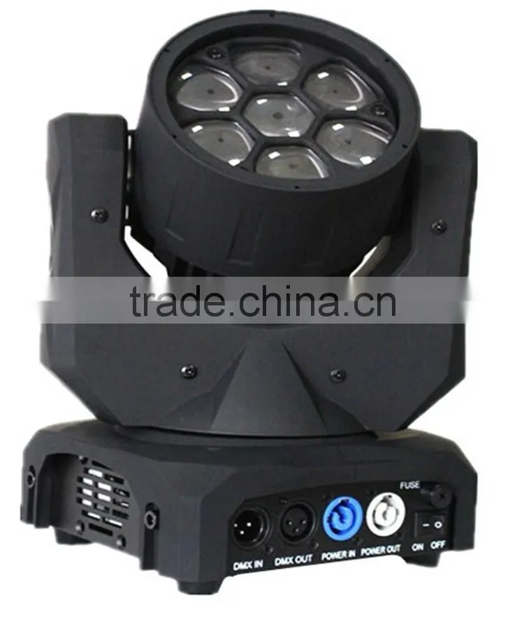 osram 7pcs 10W RGBW 4 in1 bee eye led mini professional moving head light